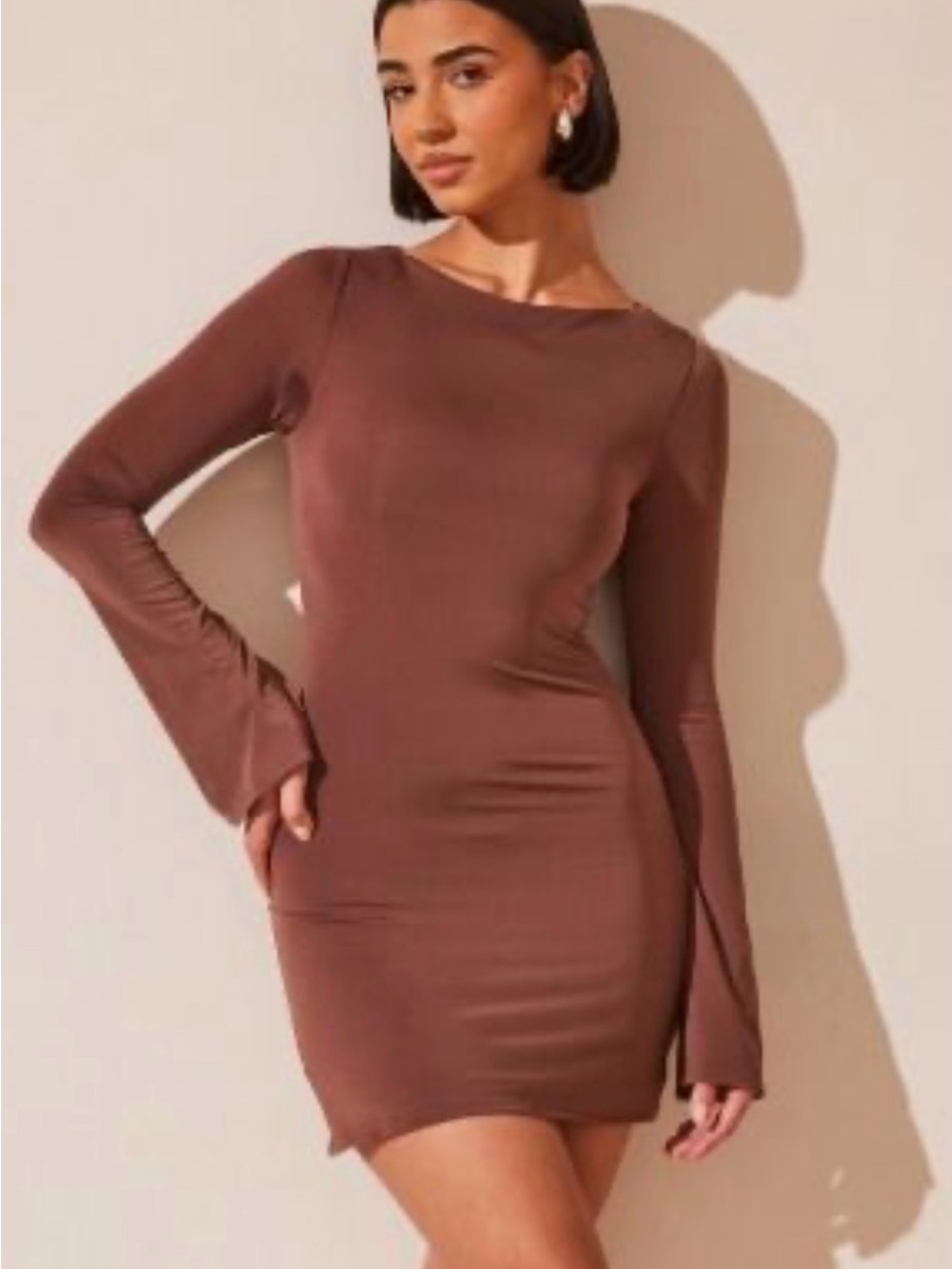 NWOT Meshki Tarna Mini Mocha Size Small